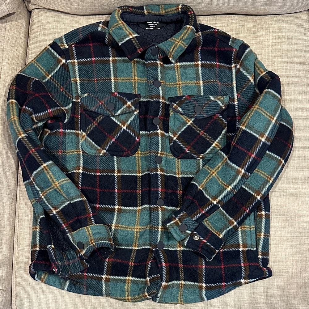 Members mark Sherpa lined shacket M(8)